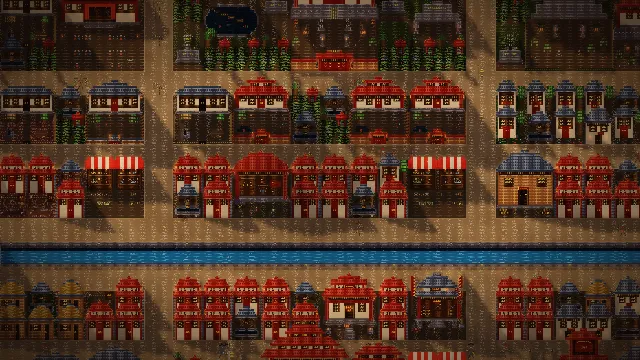 A market street