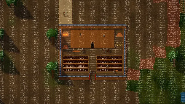 The clay army in the pits of the mausoleum.